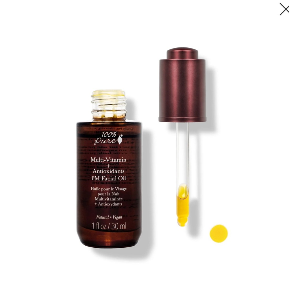 New 100% Pure Multi-Vitamin and Antioxidants PM Facial Oil 30 ml
